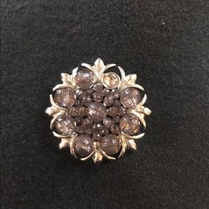 Vintage costume jewelry brooch